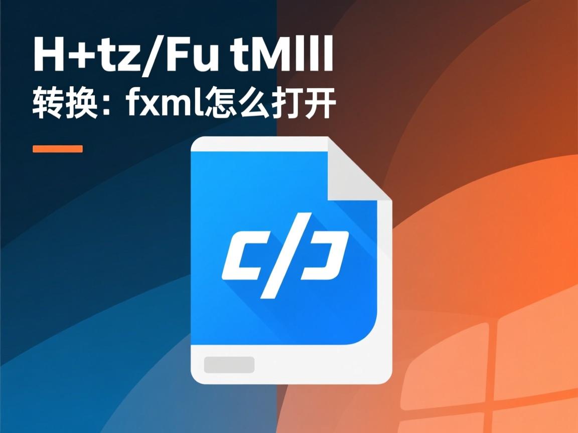 html如何转换为xml文件怎么打开  第1张