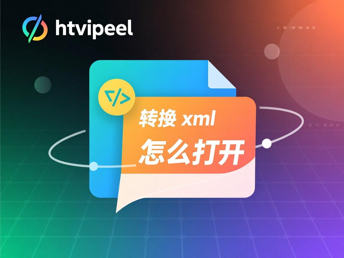 html如何转换为xml文件怎么打开  第3张