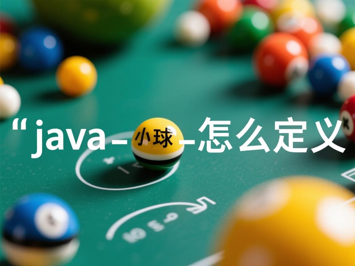 java 小球 怎么定义  第1张