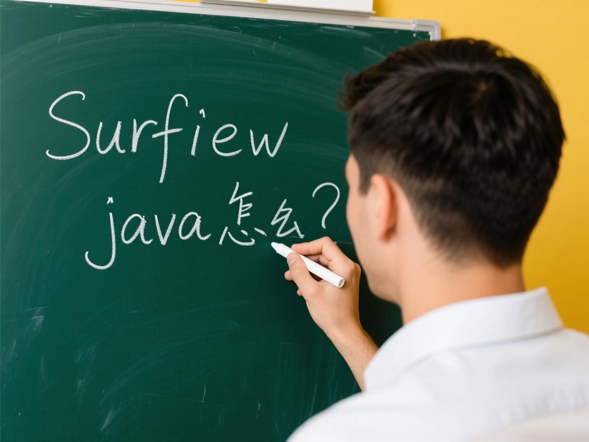 surfaceview 用java怎么写  第1张