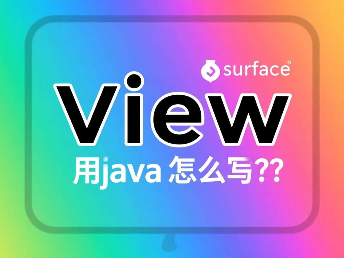 surfaceview 用java怎么写  第3张
