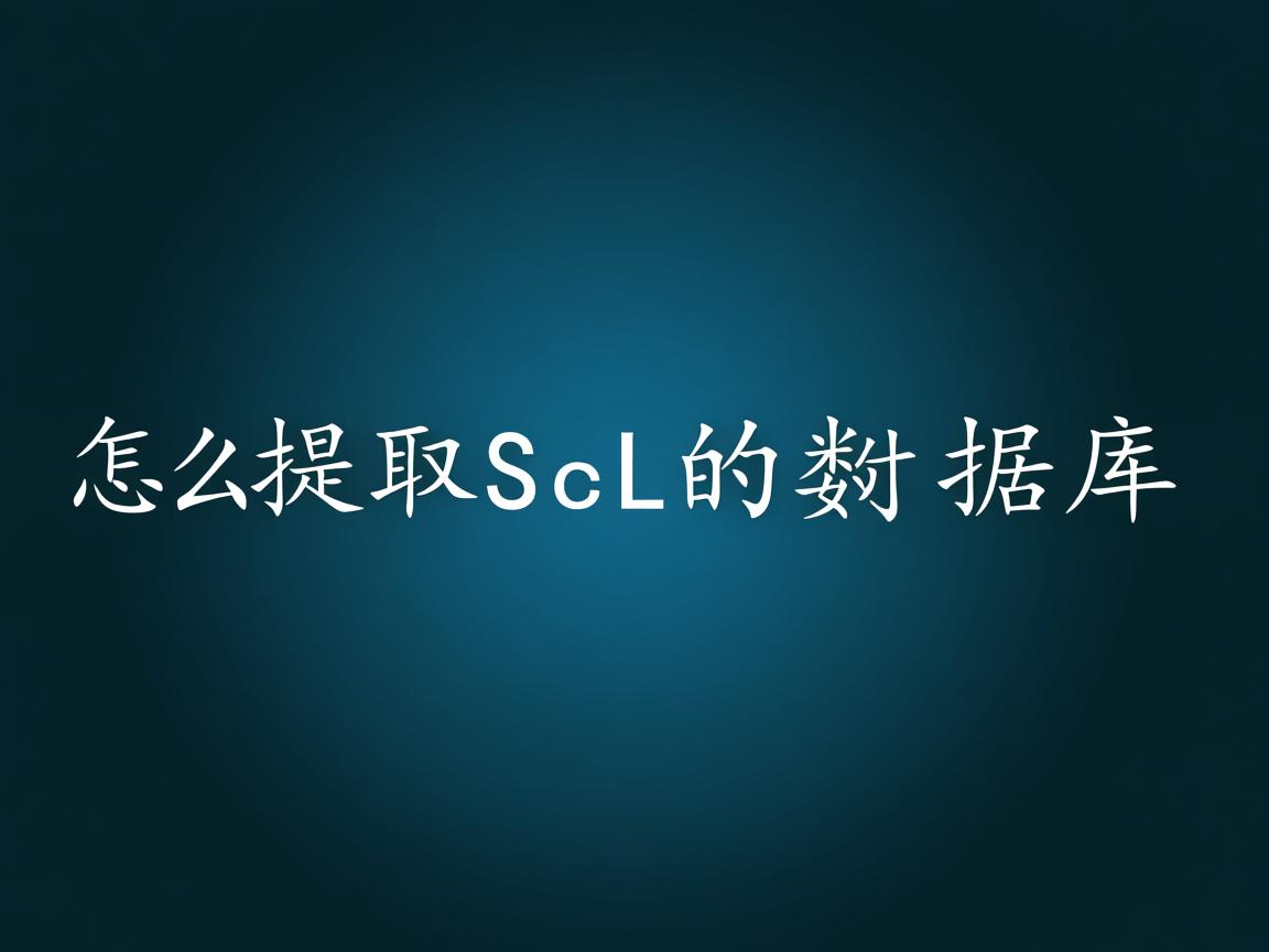 vb 中怎么提取sql的数据库 第1张 vb 中怎么提取sql的数据库 第1张