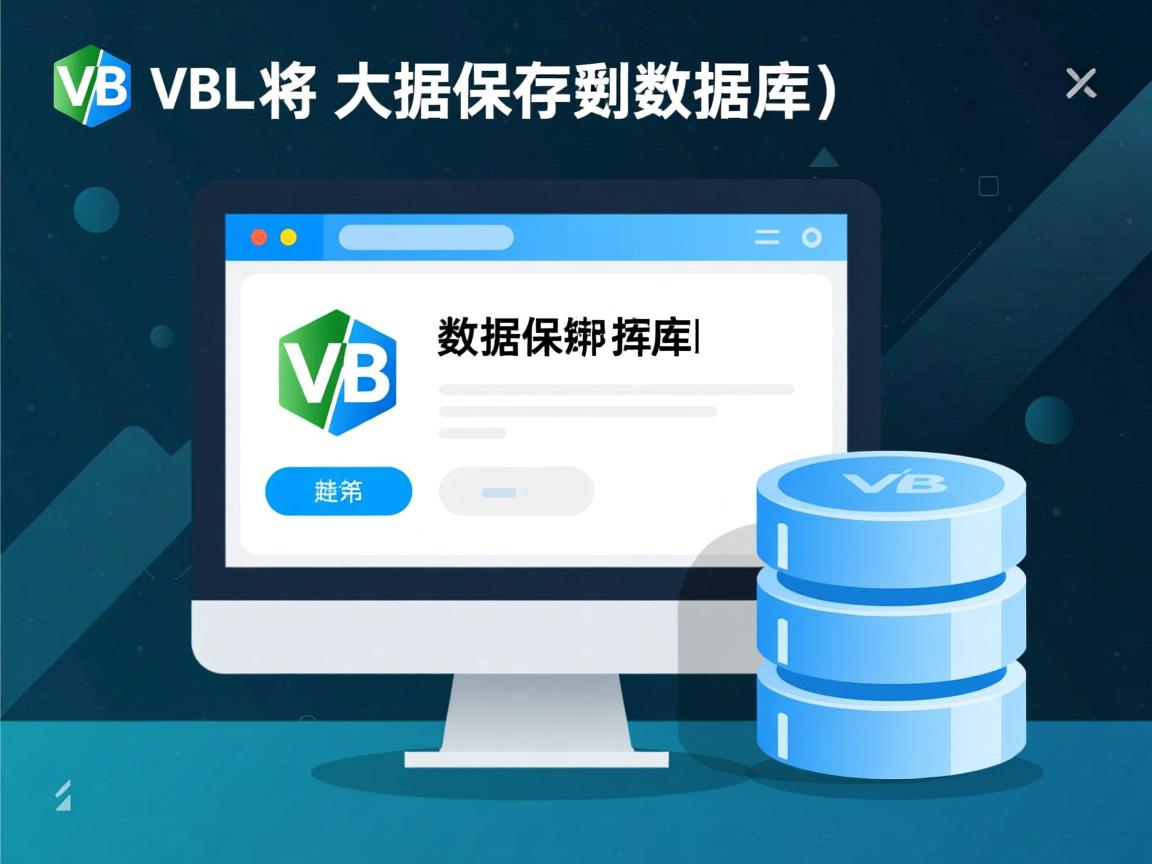 vb怎么将数据保存到数据库中  第1张