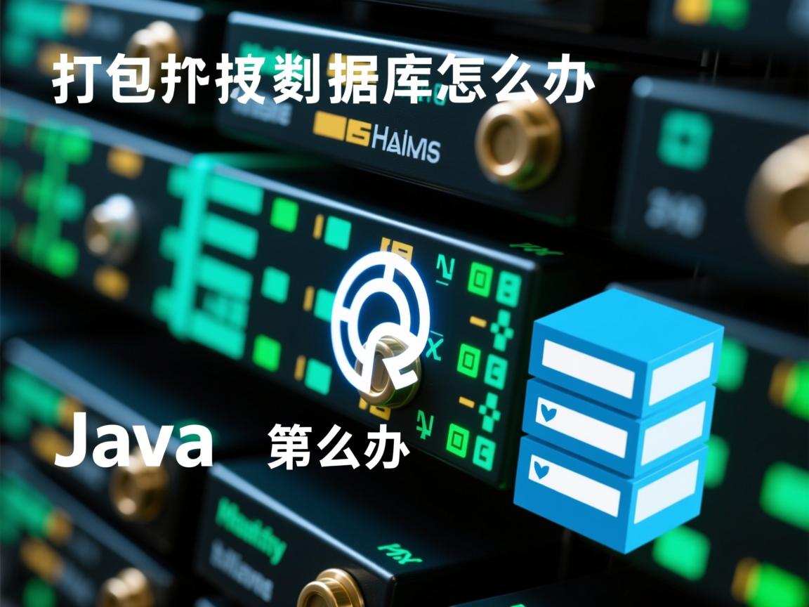 java打包数据库怎么办