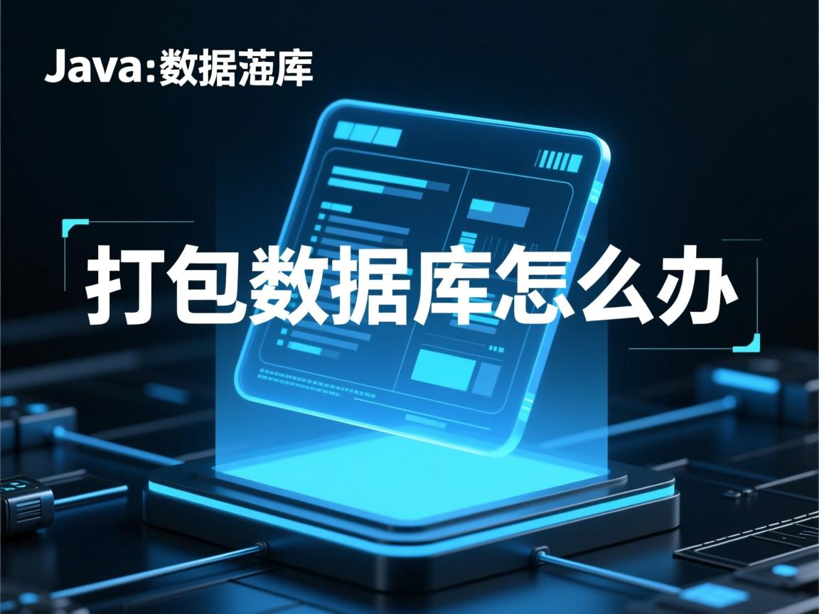 java打包数据库怎么办  第2张