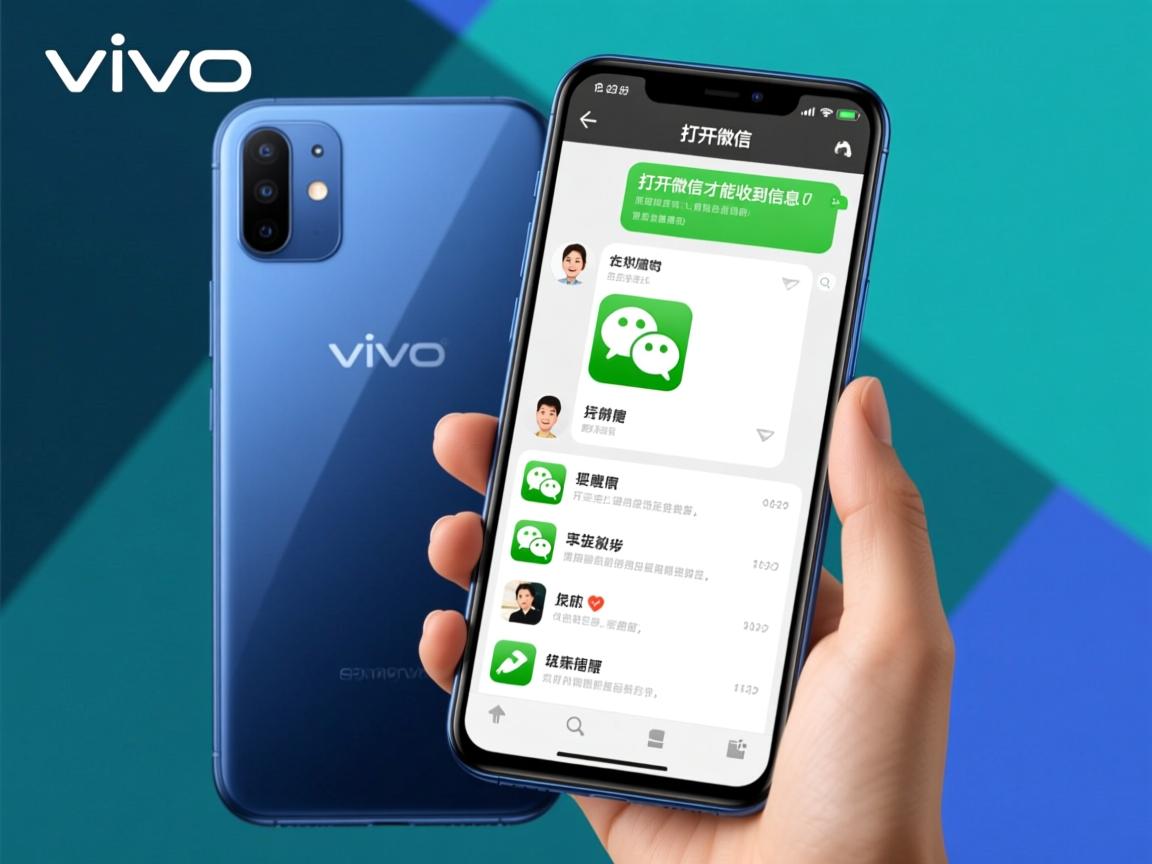 vivo手机为什么打开微信才能收到信息