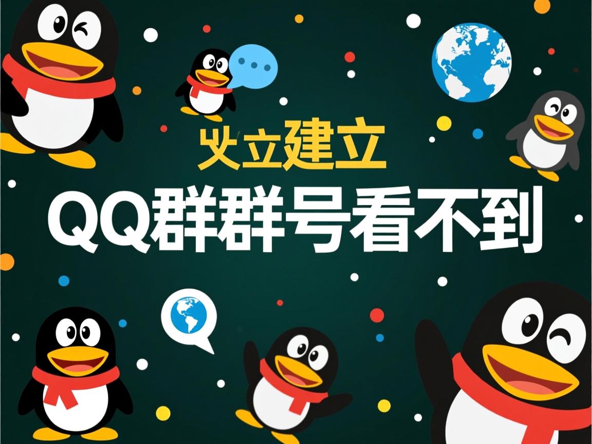 为什么建立qq群群号看不到 第2张 为什么建立qq群群号看不到 第2张