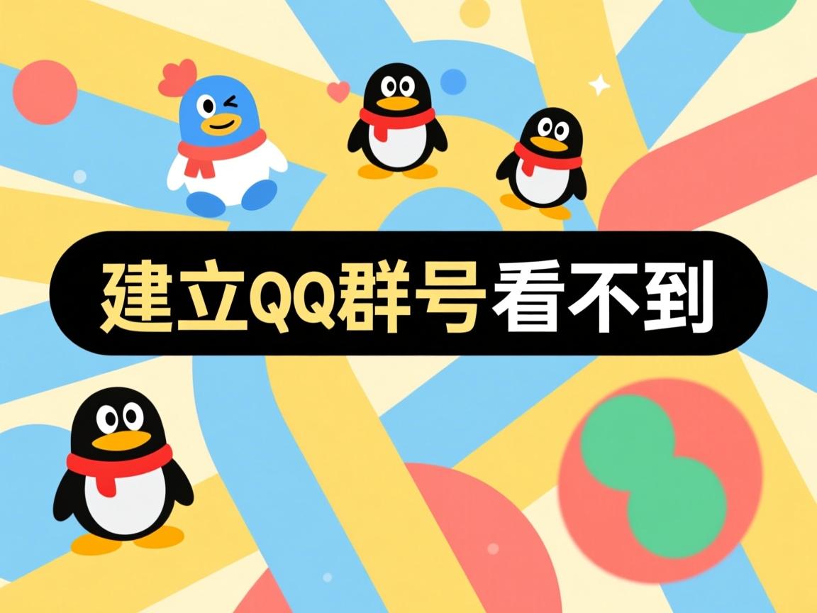 为什么建立qq群群号看不到 第3张 为什么建立qq群群号看不到 第3张
