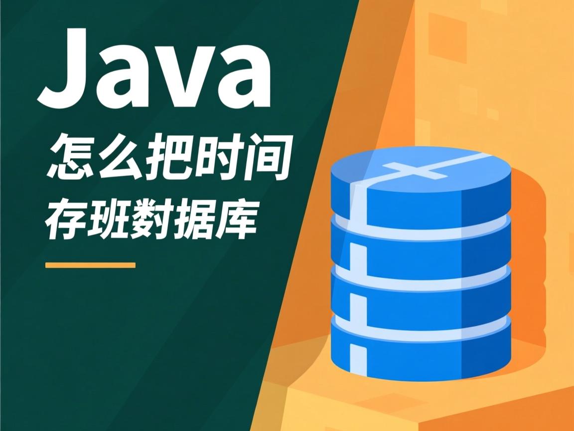 java怎么把时间存到数据库  第3张