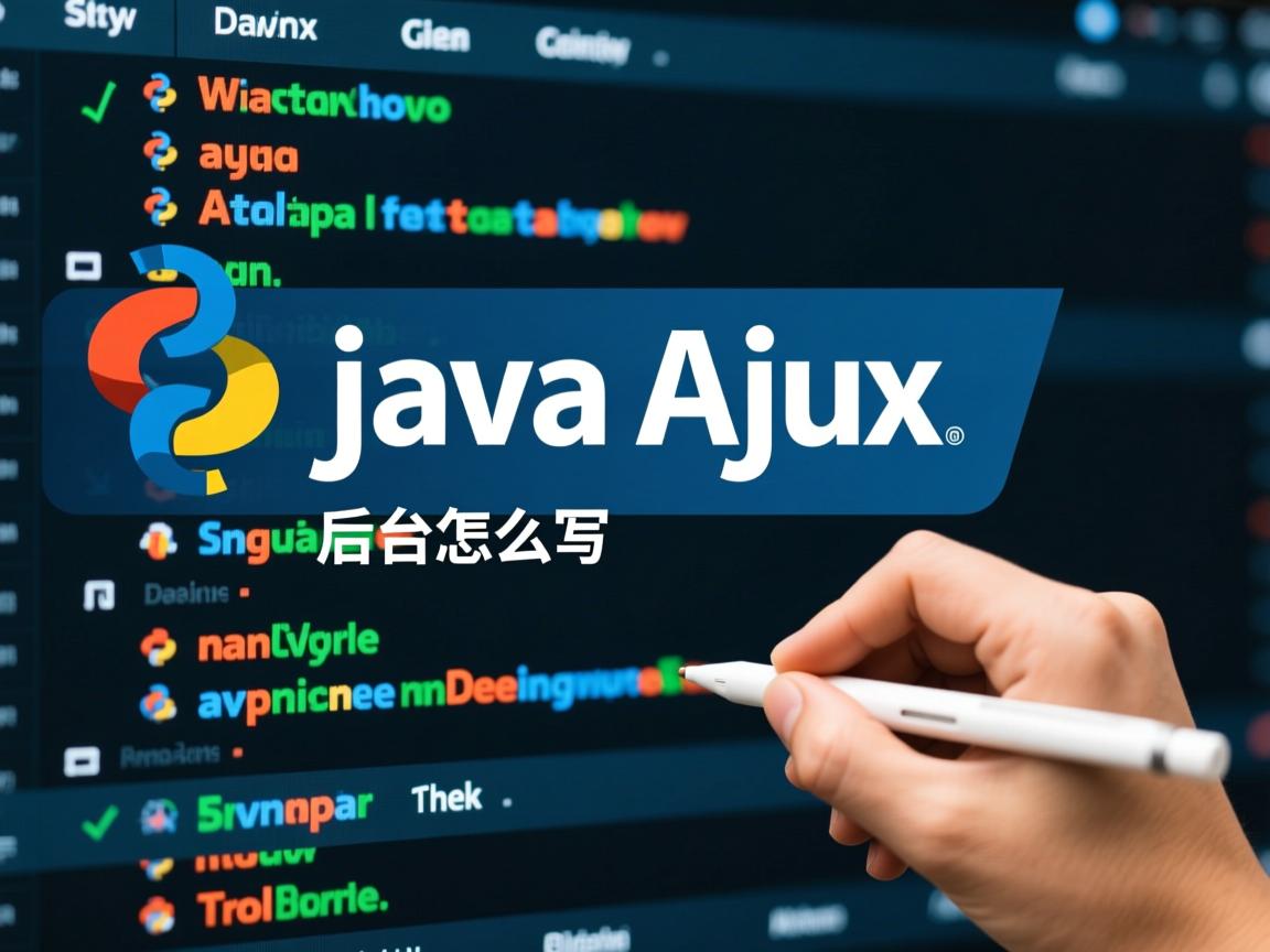 ajax java后台怎么写 第2张 ajax java后台怎么写 第2张