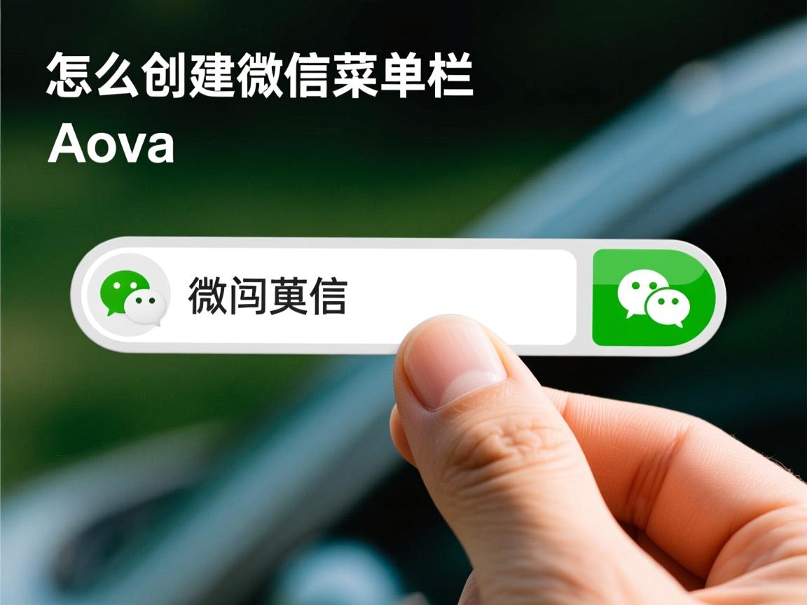 java怎么创建微信菜单栏  第2张