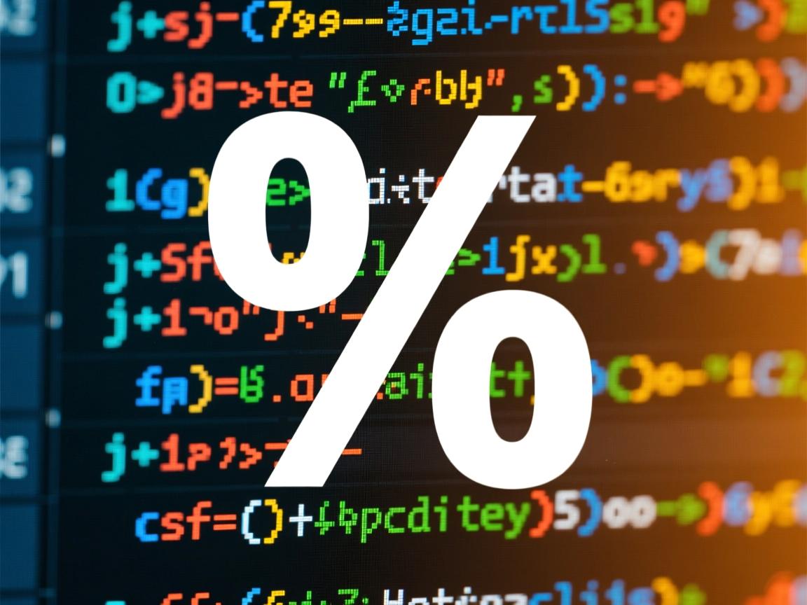 java怎么表示百分号  第1张