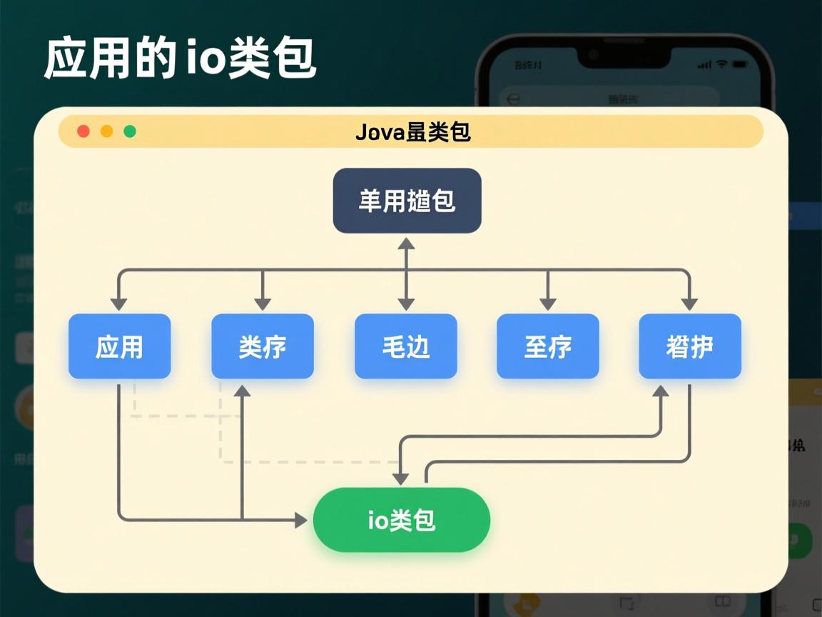 java类图中怎么画应用的io类包