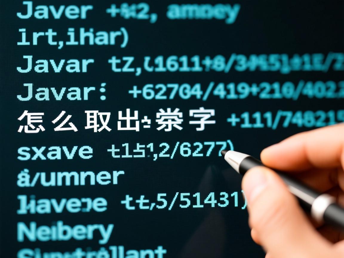 java怎么取出字符串中的数字  第3张