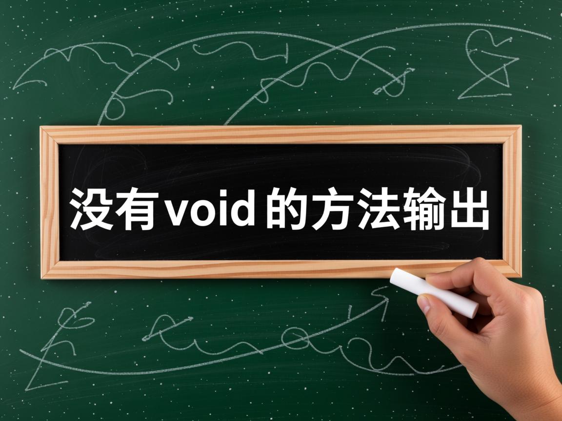 java没有void的方法怎么输出  第2张