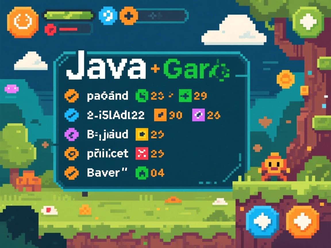 怎么用java编写游戏吗 第2张 怎么用java编写游戏吗 第2张