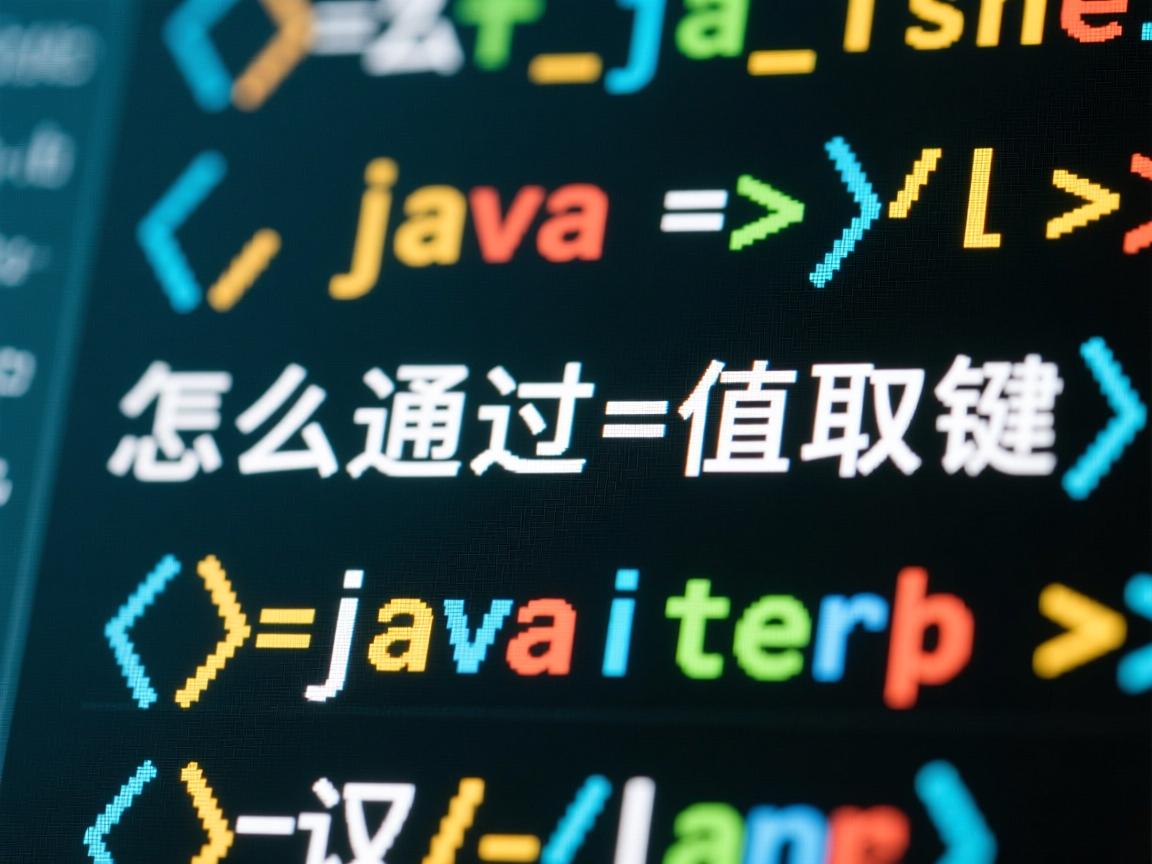 java怎么通过值取键  第1张