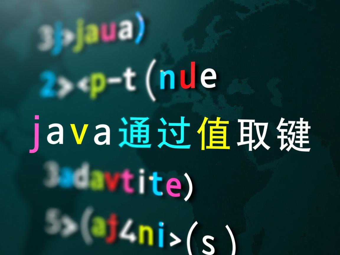 java怎么通过值取键  第3张