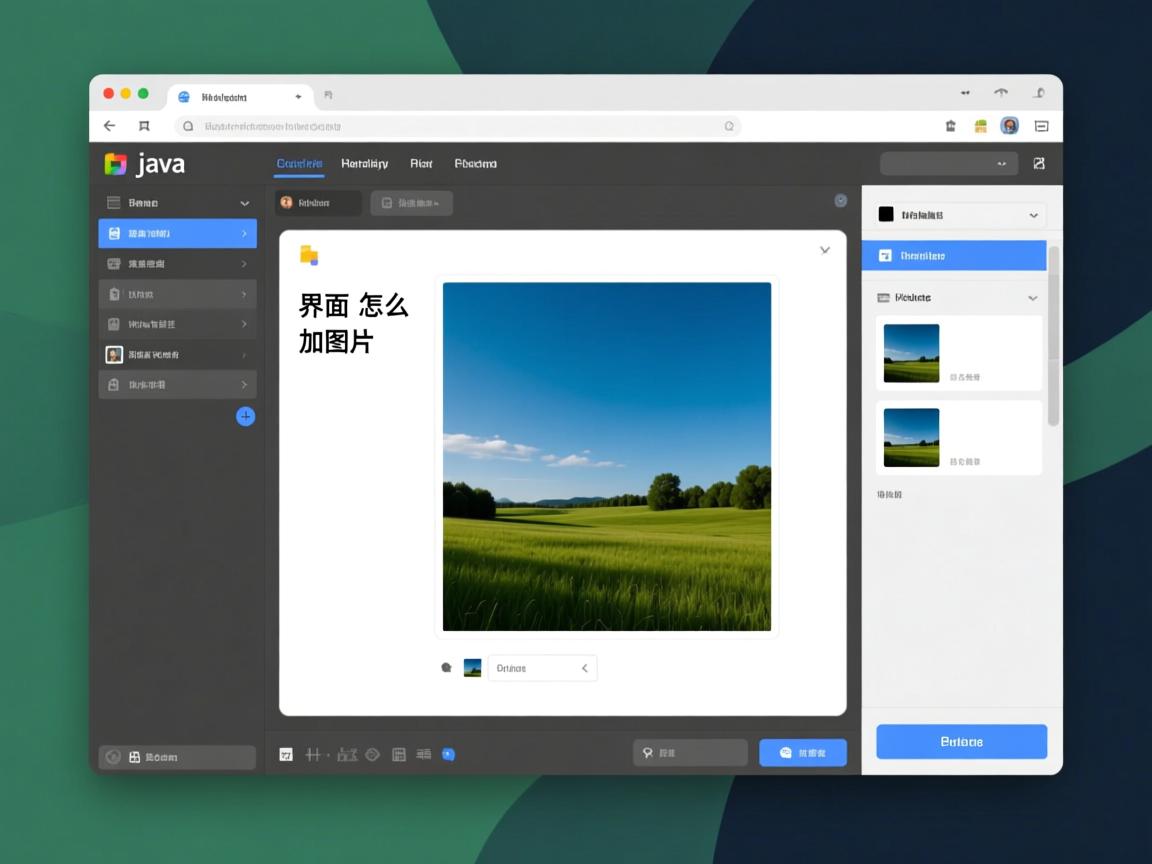 java界面怎么加图片