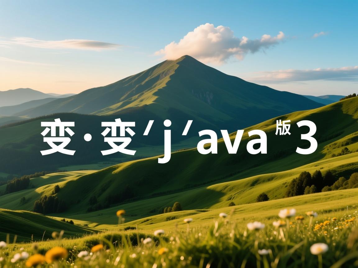 怎么改变java版本号  第1张