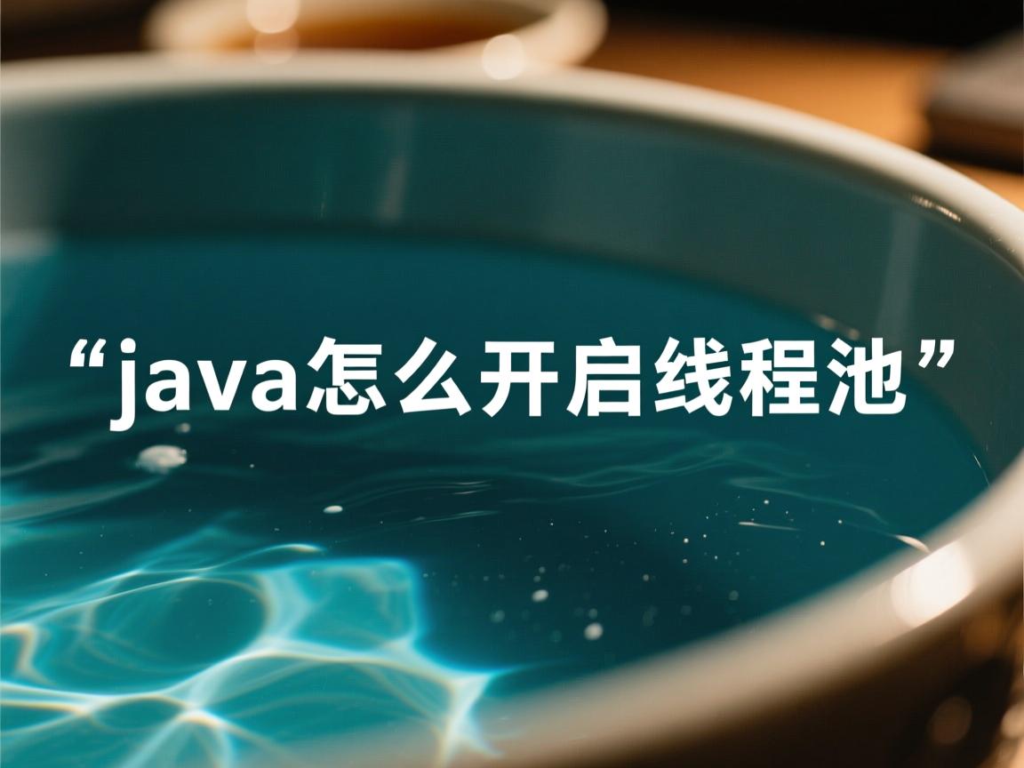 java怎么开启线程池  第2张
