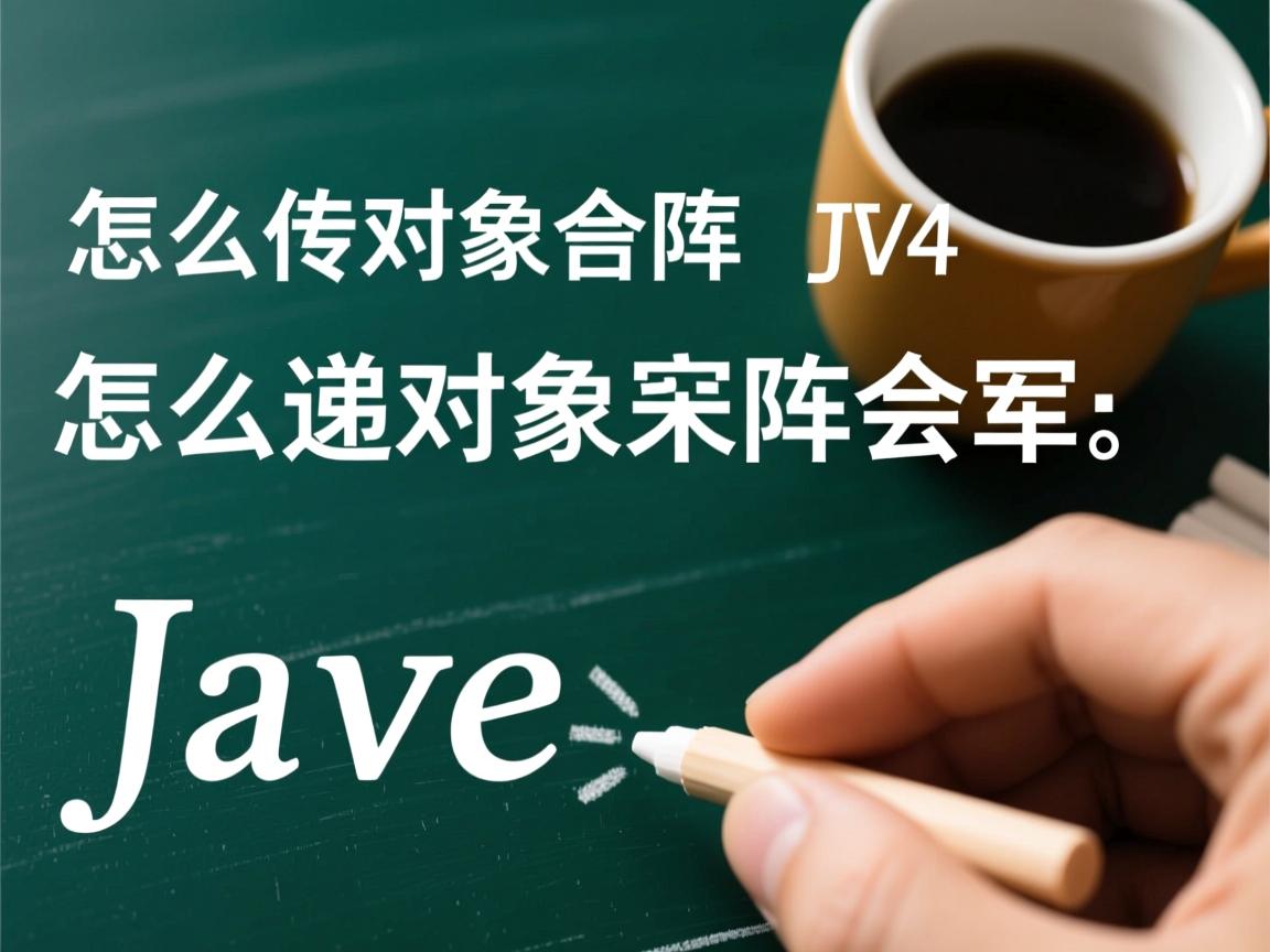 java怎么传递对象数组参数 第2张 java怎么传递对象数组参数 第2张