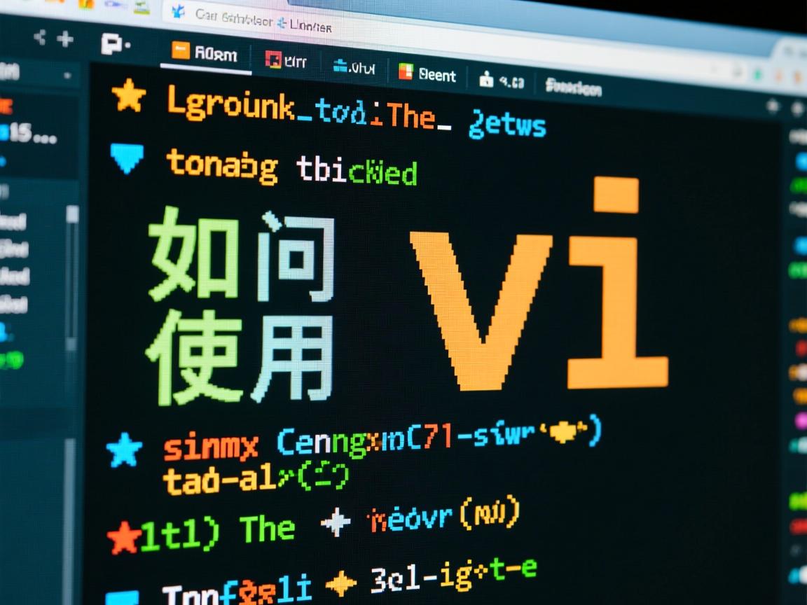 linux系统如何使用vi