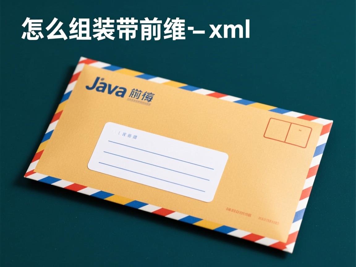 java怎么组装带前缀的xml报文