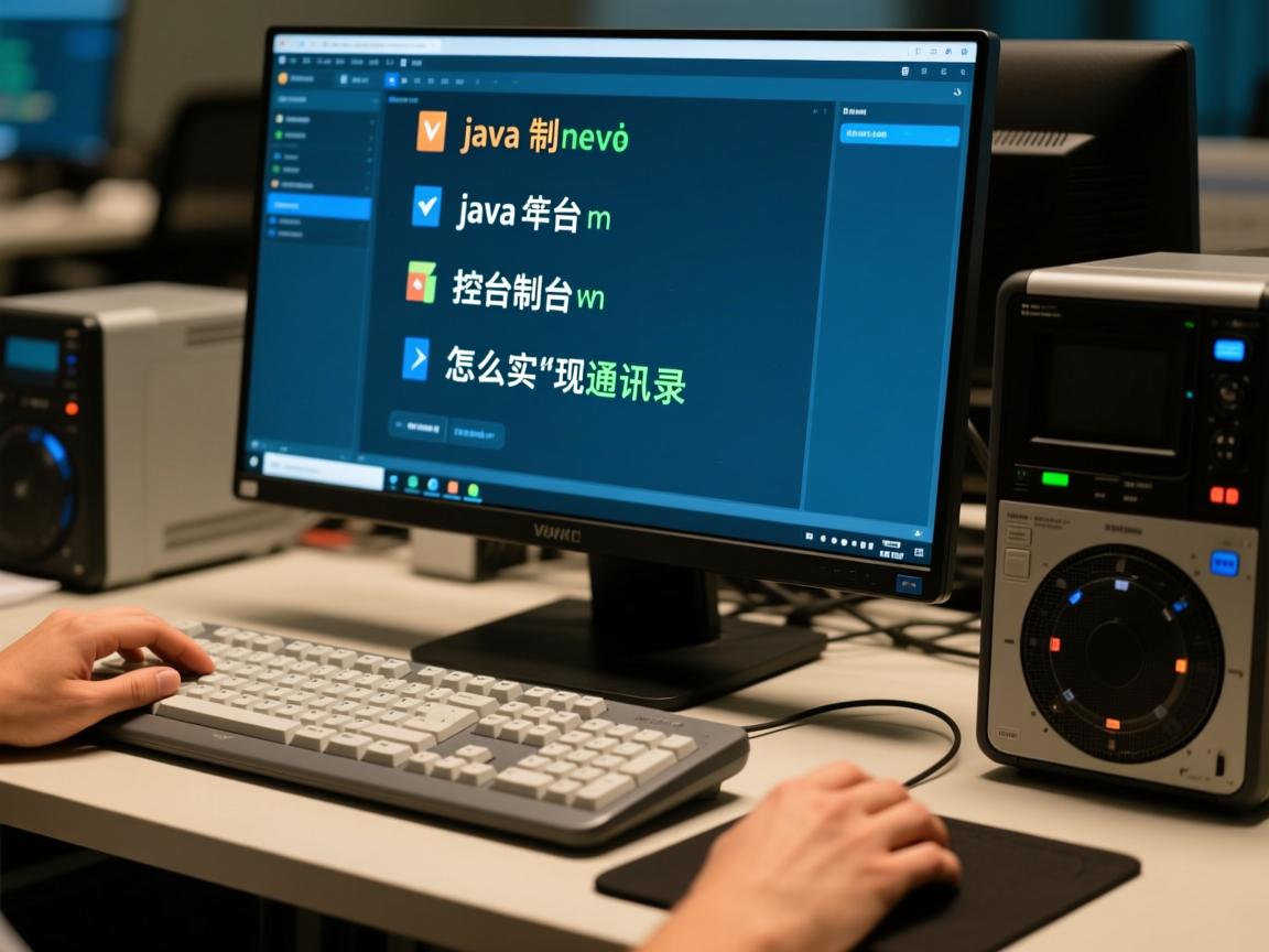 java控制台怎么实现通讯录  第2张