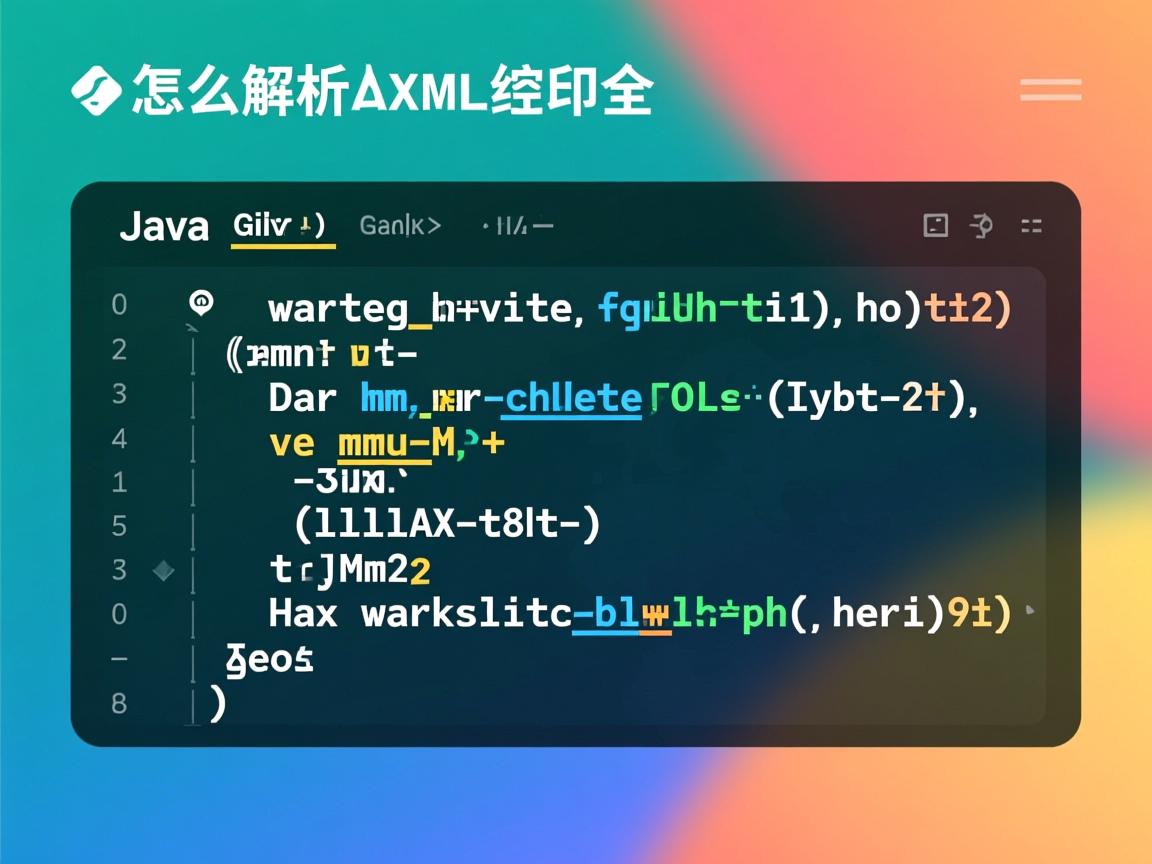 java怎么解析xml字符串