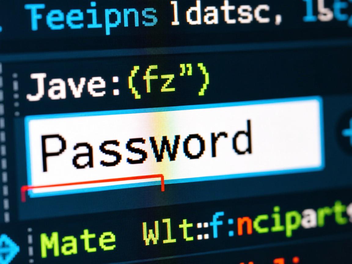 java中怎么设置文本框密码  第3张