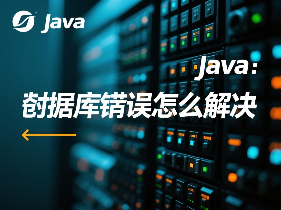 java数据库错误怎么解决  第2张