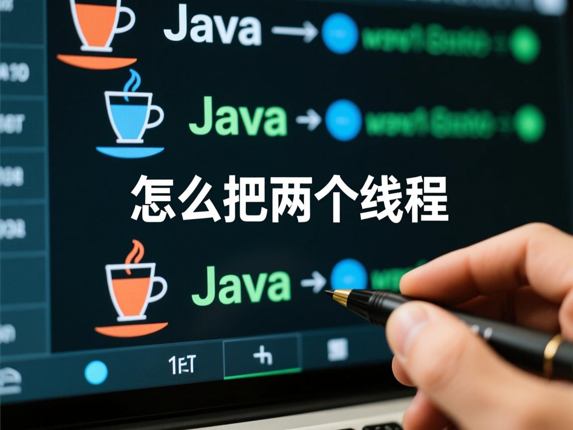 java 怎么把两个线程