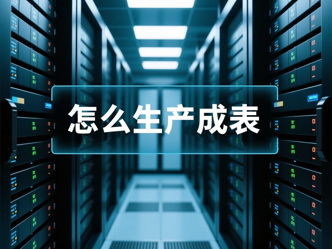 数据库怎么自动生成表  第1张