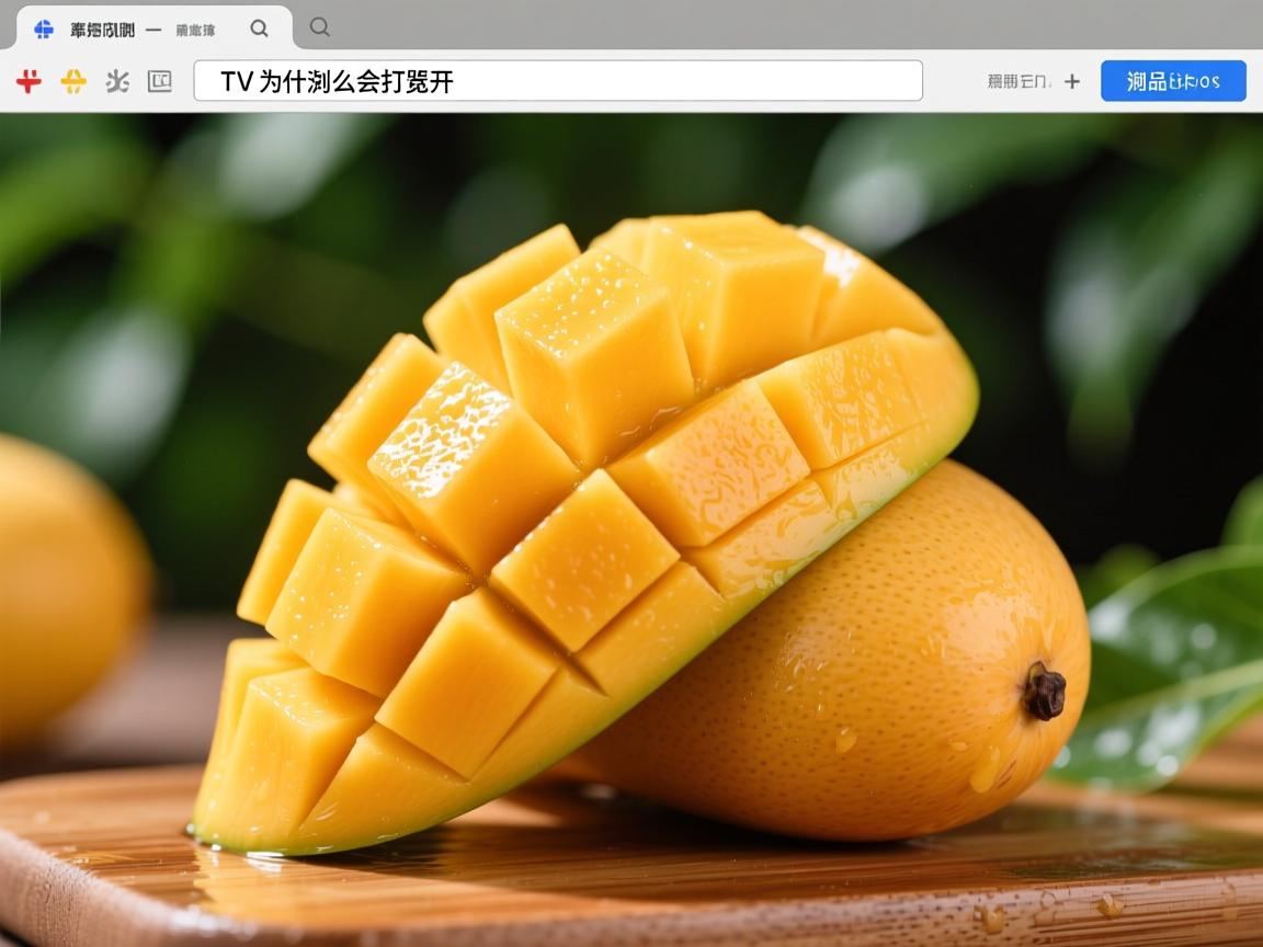 芒果TV为什么会打开浏览器