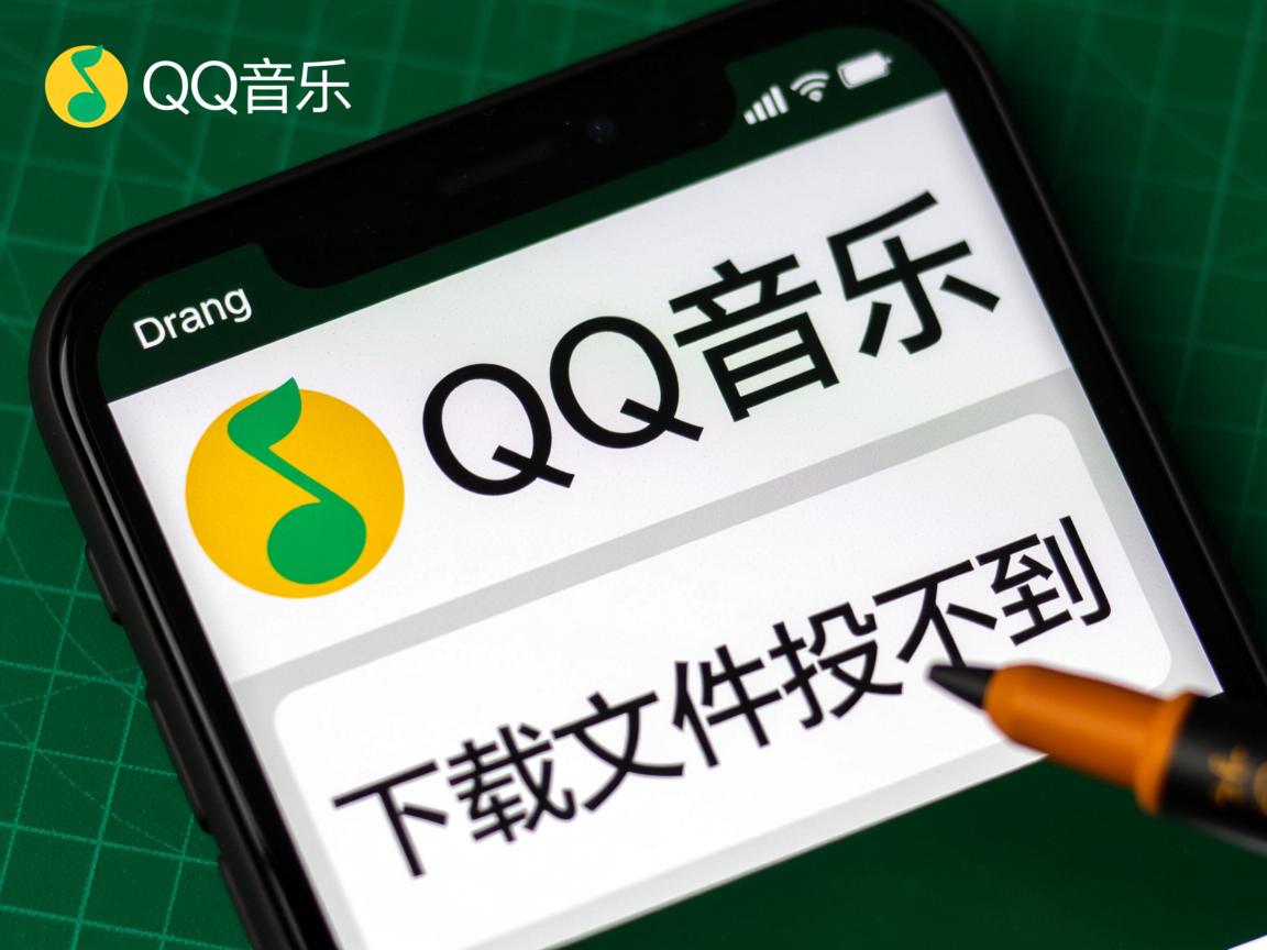 为什么qq音乐下载文件找不到
