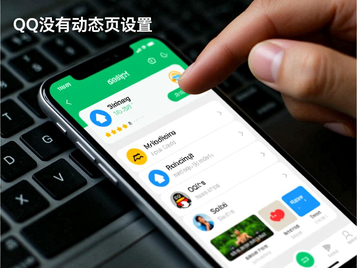 为什么有的手机QQ没有动态页设置  第1张