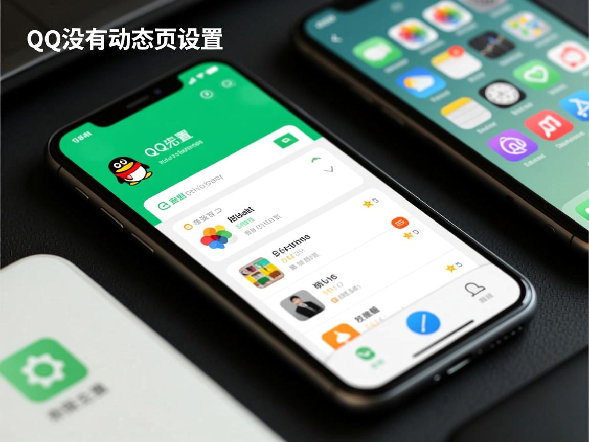 为什么有的手机QQ没有动态页设置  第3张
