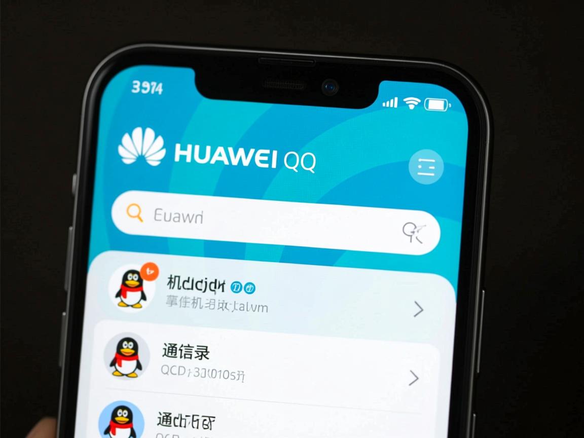 为什么华为手机通讯录出现qq  第3张