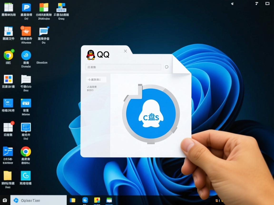 为什么电脑QQ下文件在c盘  第2张