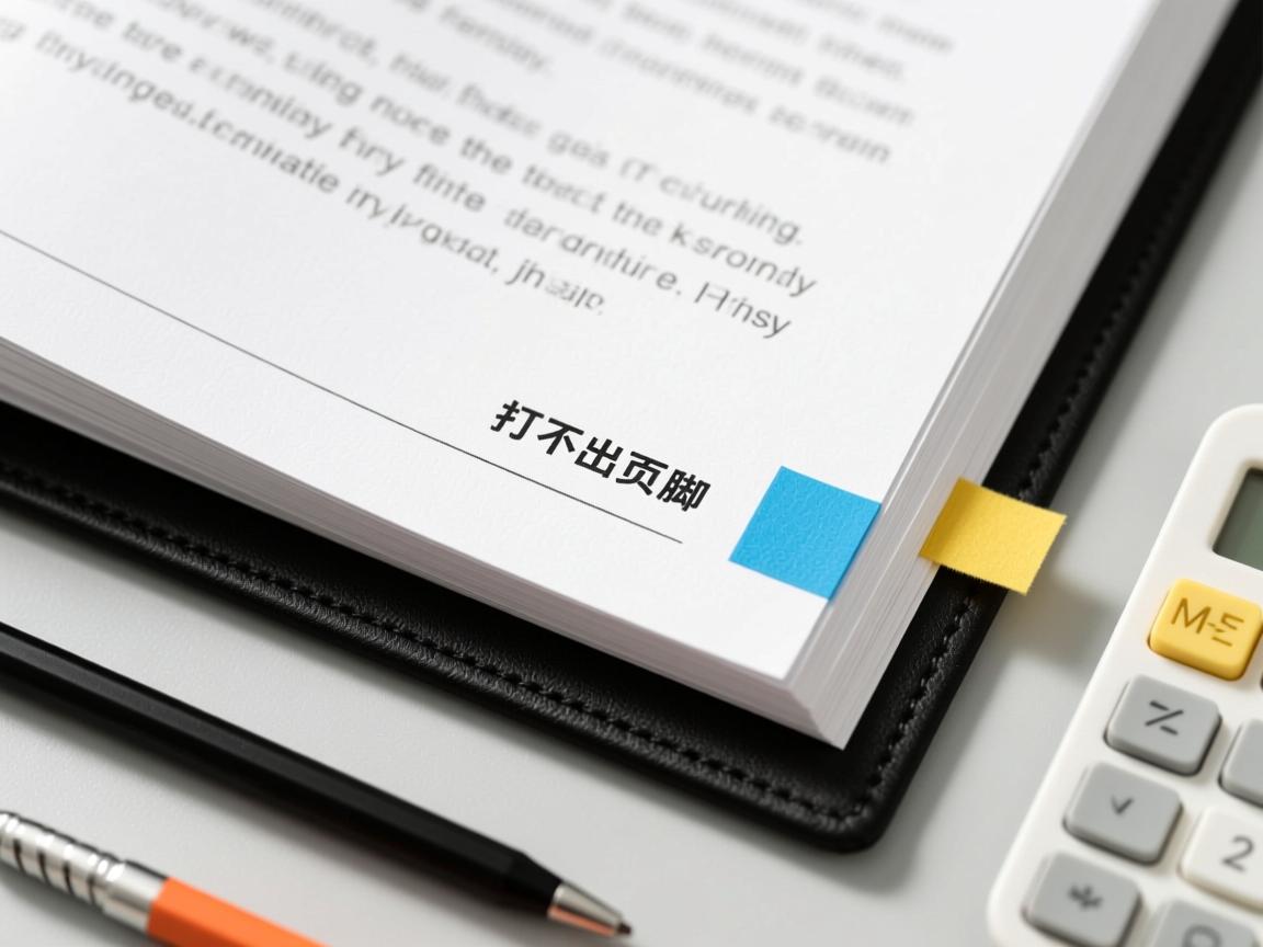 word打印的时候为什么打不出页脚