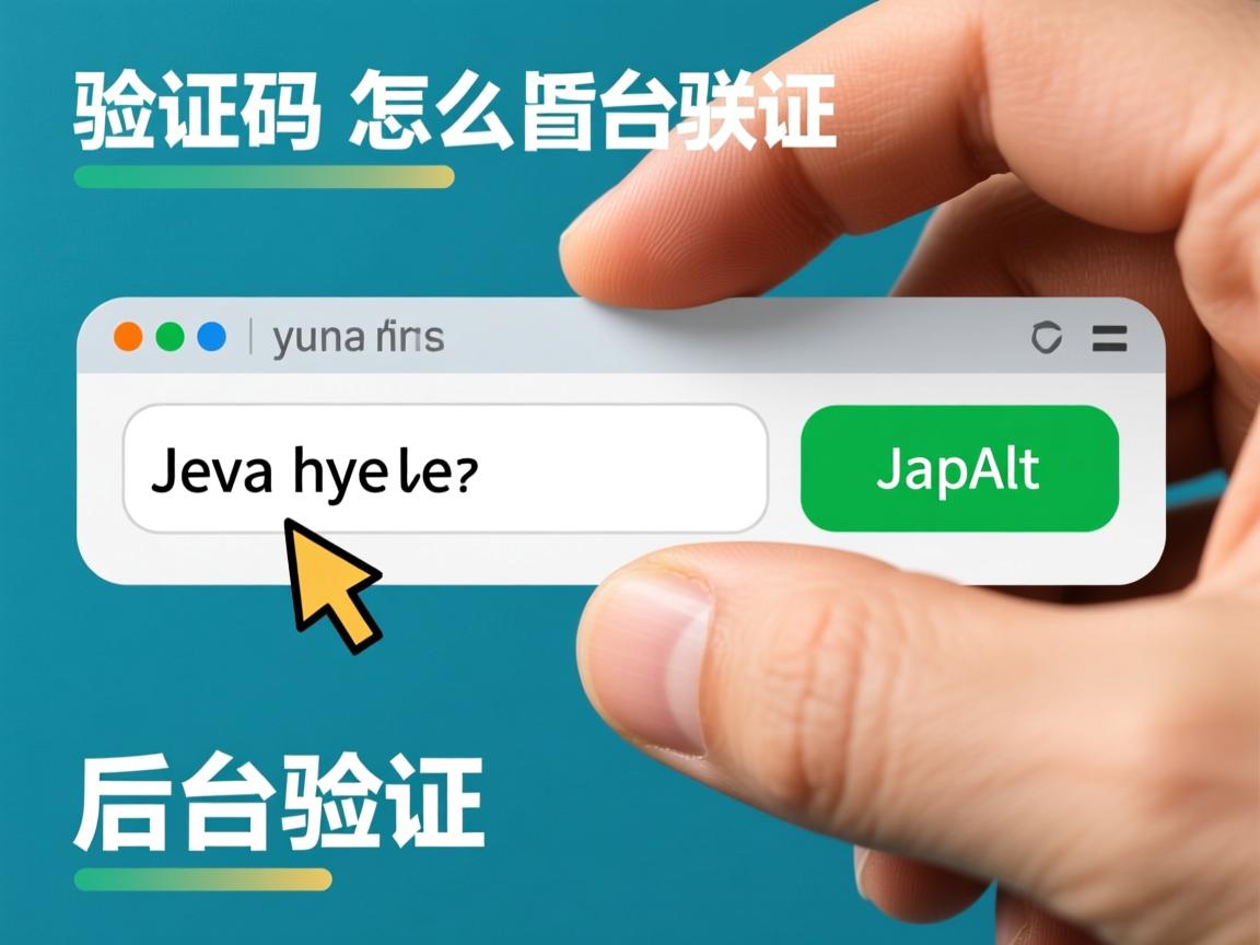 java验证码怎么后台验证  第1张