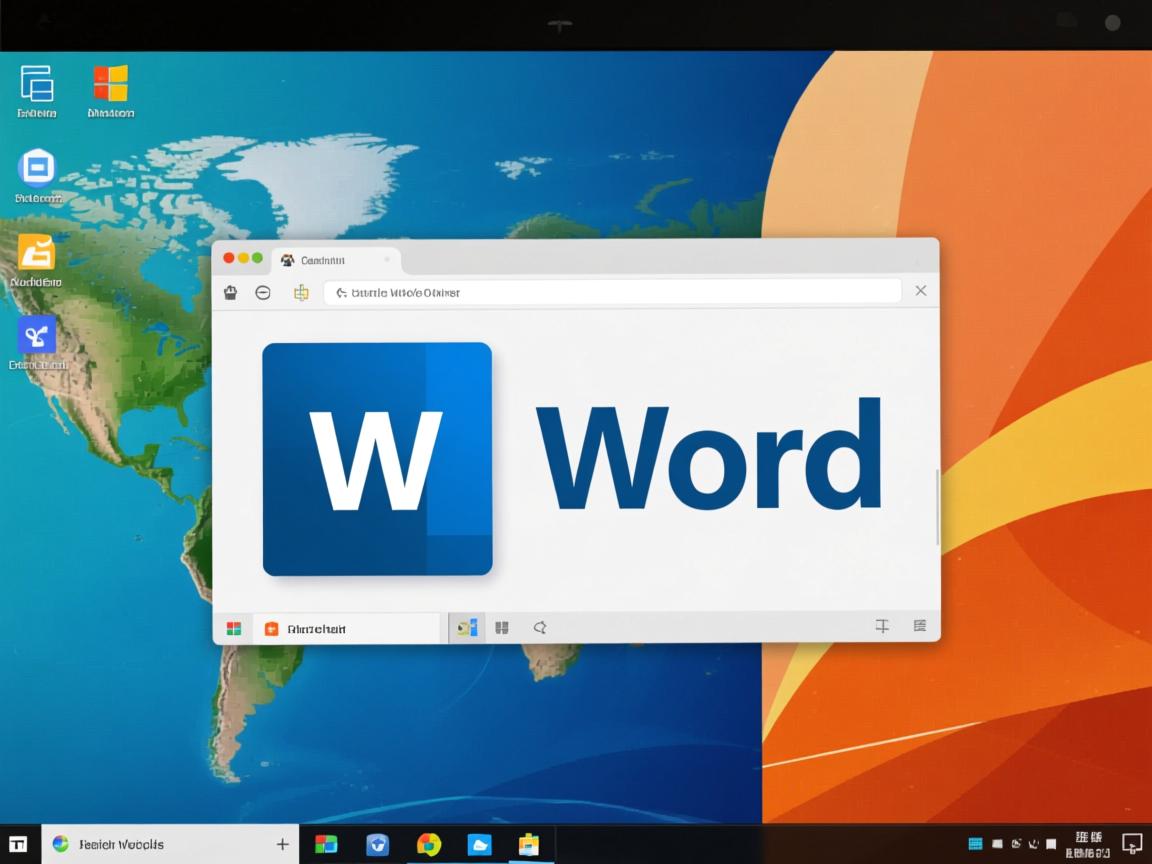 为什么桌面只能显示一个word  第2张