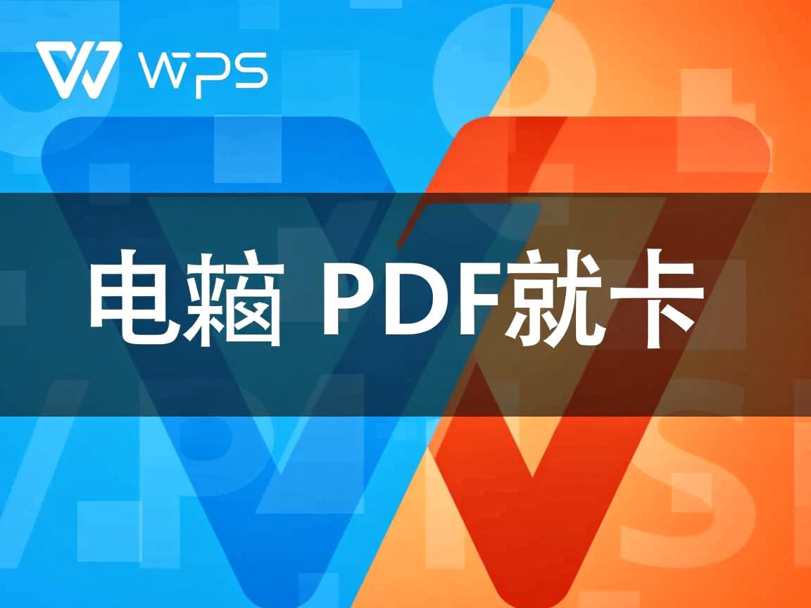 为什么电脑用wps的pdf就卡  第1张