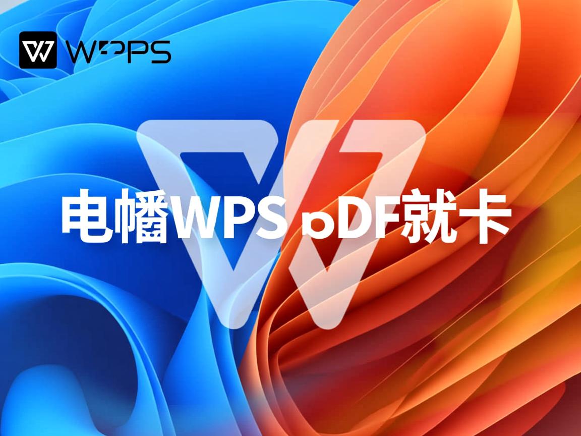 为什么电脑用wps的pdf就卡  第3张