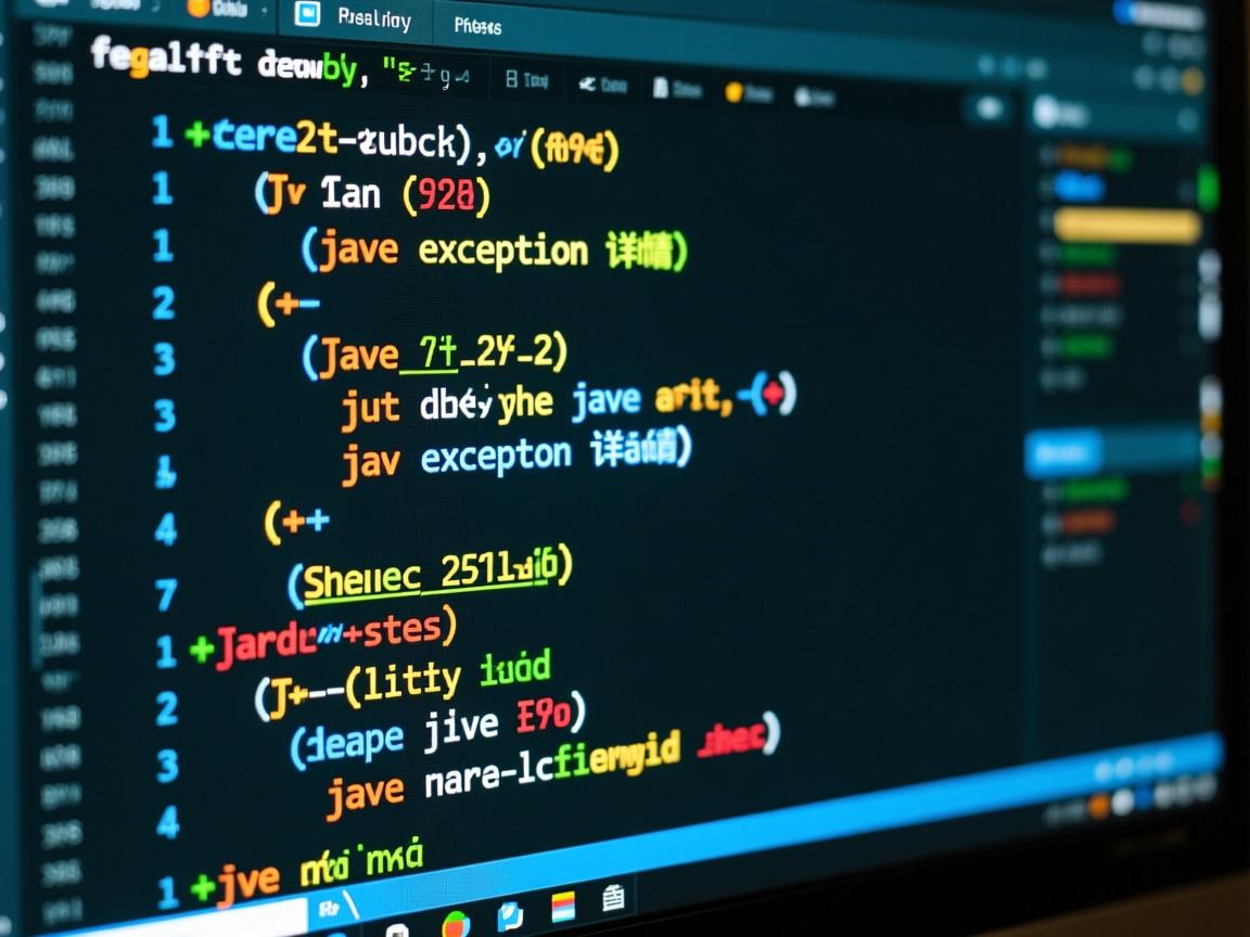 java怎么获取exception详情