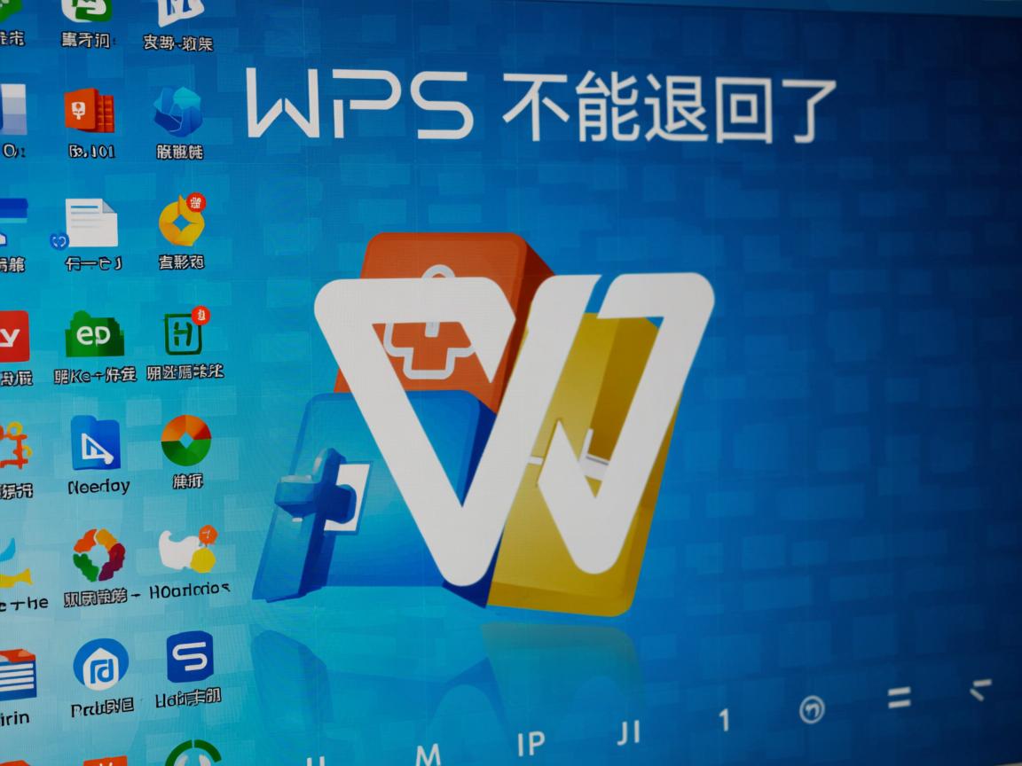为什么我的wps不能返回了  第3张