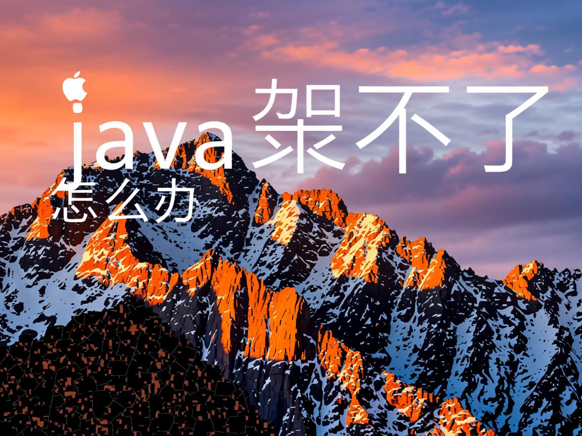 苹果系统 java 卸载不了怎么办
