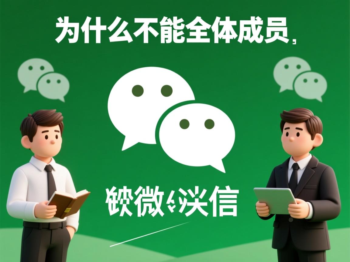 微信为什么不能全体成员