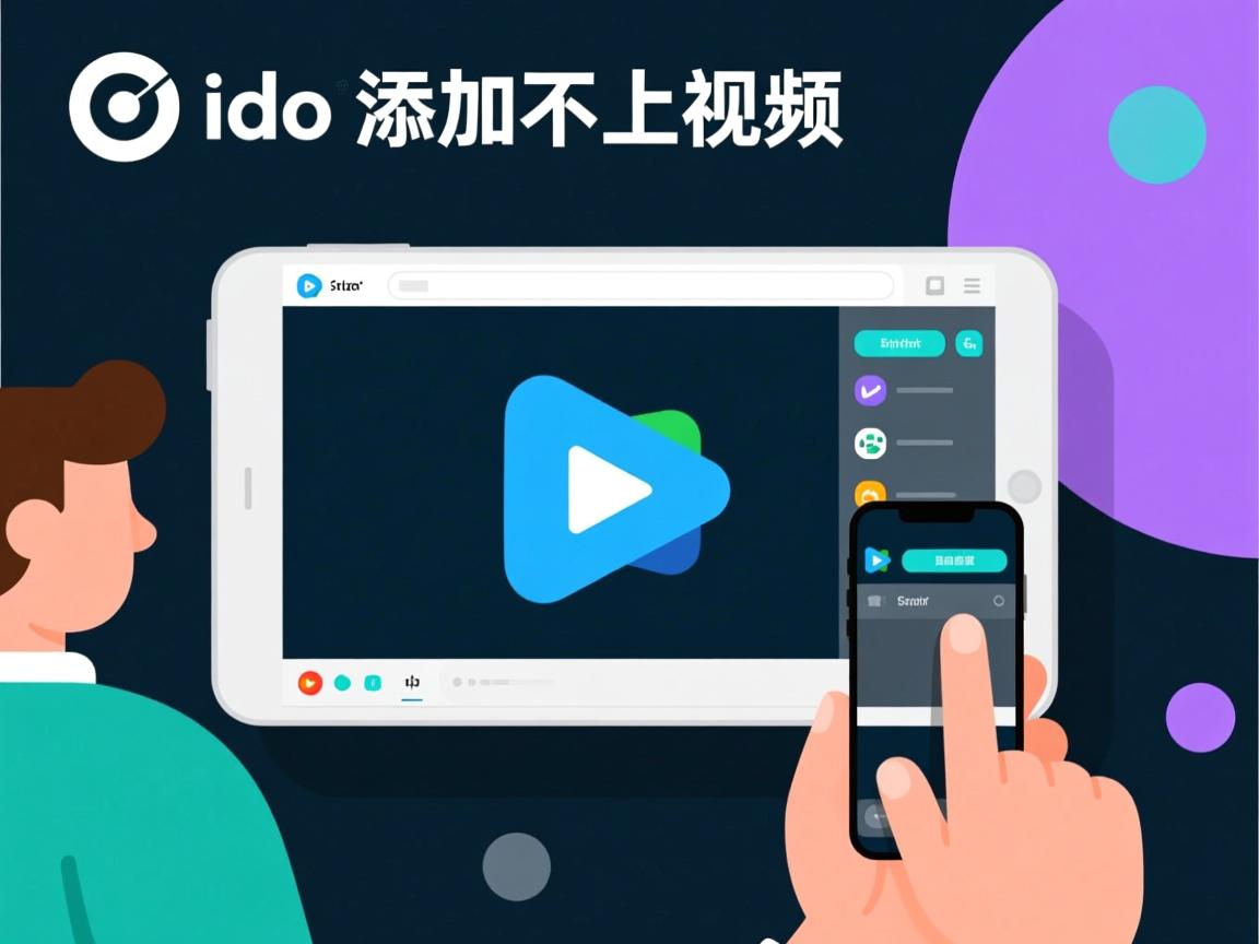 软件ido为什么添加不上视频 第2张 软件ido为什么添加不上视频 第2张